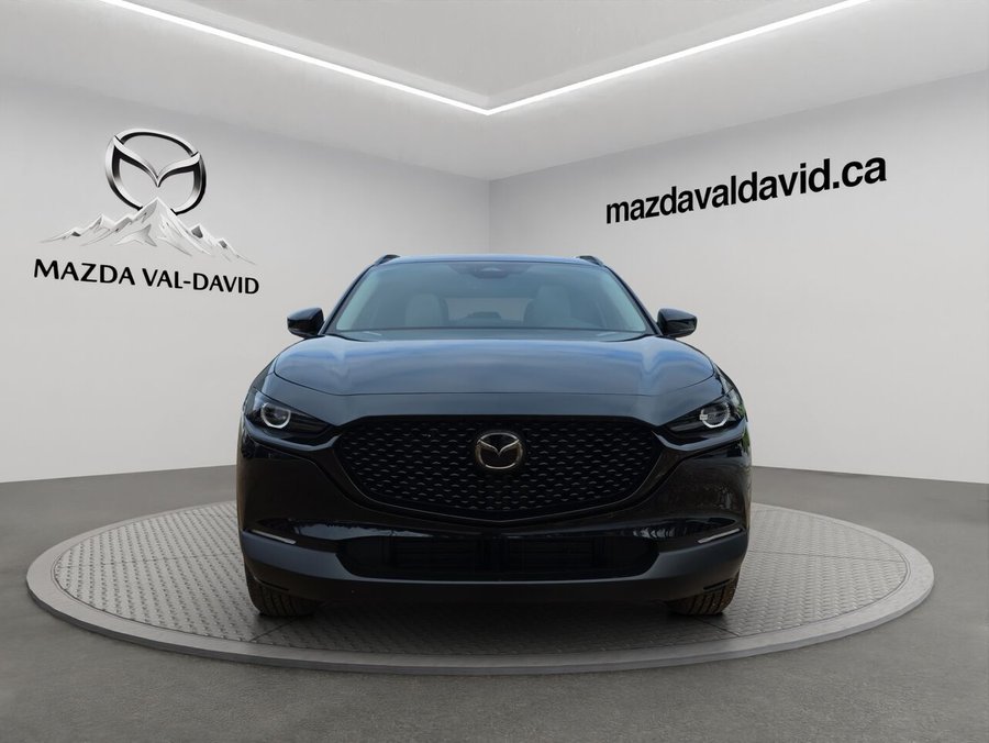 2026 Mazda CX-30 Gs, awd, sièges, volant et rétroviseurs chauffants Jet Black Mica