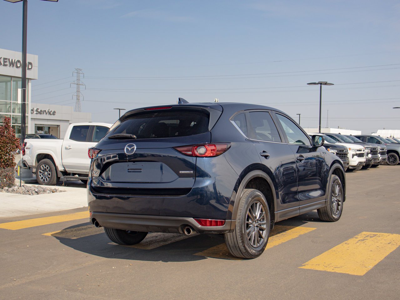 2021 Mazda CX-5 GS AWD Blue Sherwood Park - photo #9