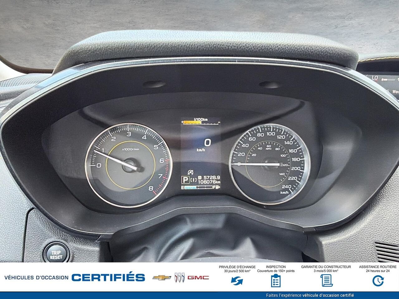 2021 SUBARU CROSSTREK Outdoor CVT Grey Montmagny - photo #14