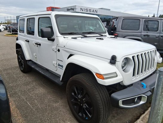 2022 Jeep WRANGLER 4XE UNLIMITED COLD WEATHER GROUP 2022 White