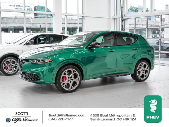Alfa Romeo Tonale TRIBUTO 2025 Verde Fangio métallisé