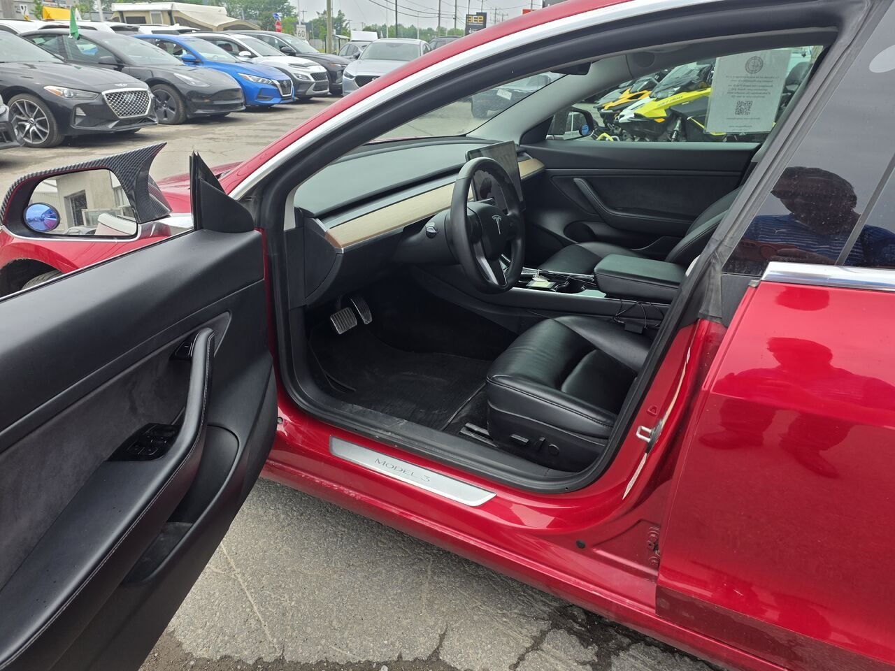 Tesla Model 3 2020 Rouge Longueuil, - photo #8