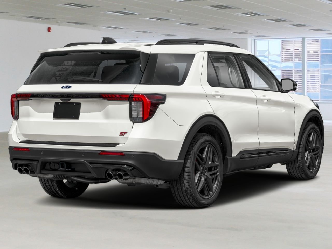 2026 Ford Explorer Star White Metallic Tri-Coat Mont-Laurier - photo #1
