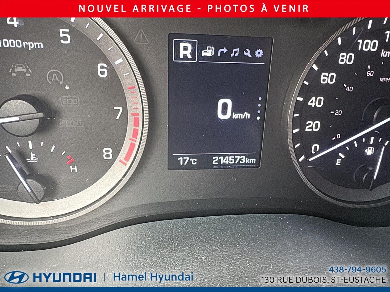 Hyundai Tucson 2018 Noir Saint-Eustache - photo #8