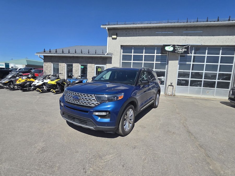 Ford Explorer 2022 2022 Bleu