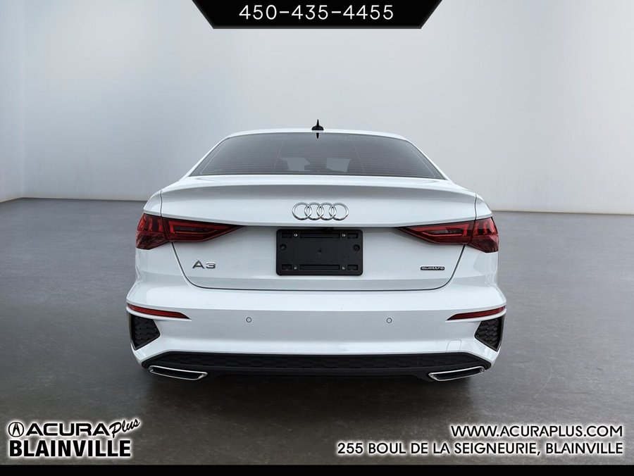 2023 Audi A3 berline 2023 White