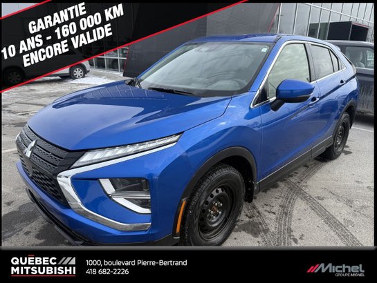Mitsubishi Eclipse Cross ES S-AWC, Sièges chauffants, Apple Carplay/Android Auto 2024 Bleu