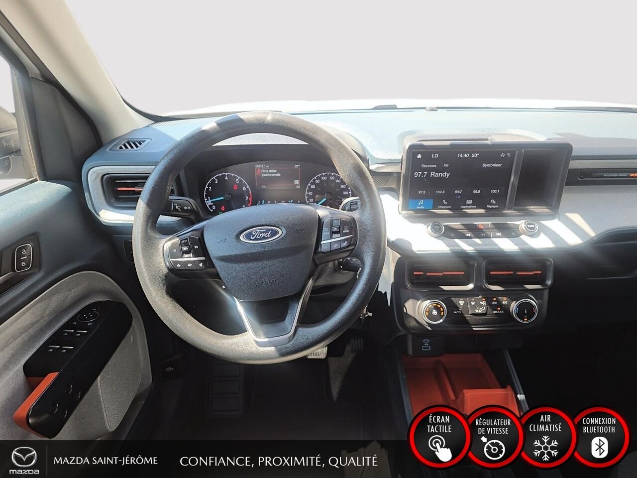 2024 Ford Maverick XLT | SuperCrew | 4X4 | White Saint-Jérôme - photo #21
