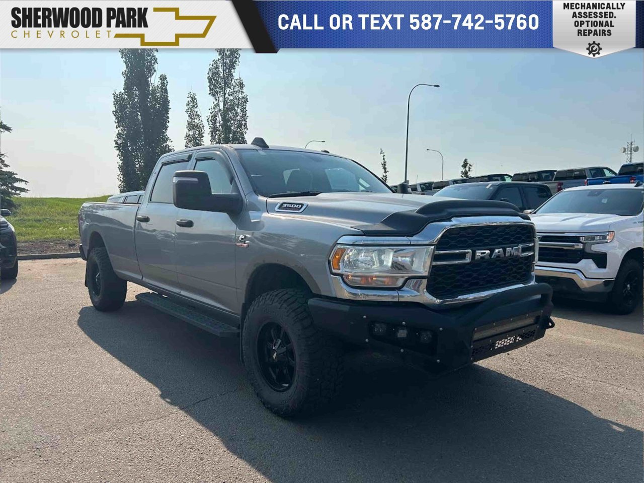 2023 Ram 3500 Tradesman 4x4 Crew Cab 8' Box Grey Sherwood Park - photo #0