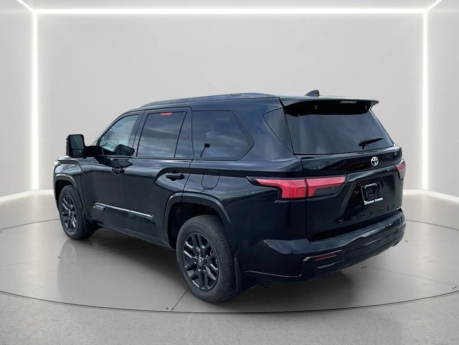 2025 TOYOTA SEQUOIA PLATINUM 2025 Midnight Black Metallic