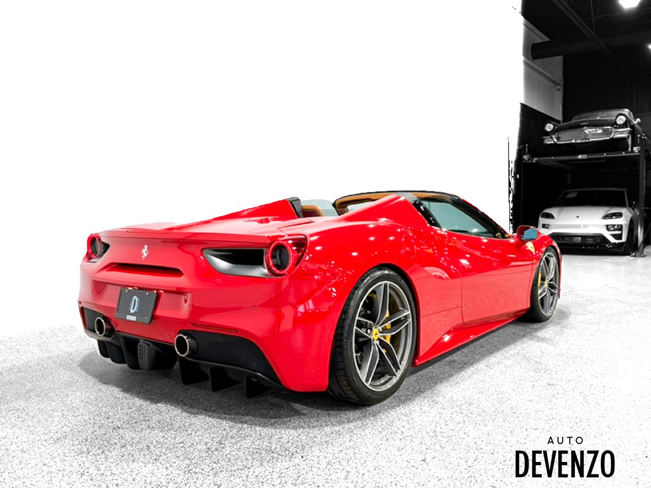 Ferrari 488 Spider 2018 Rouge Saint-Eustache - photo #2