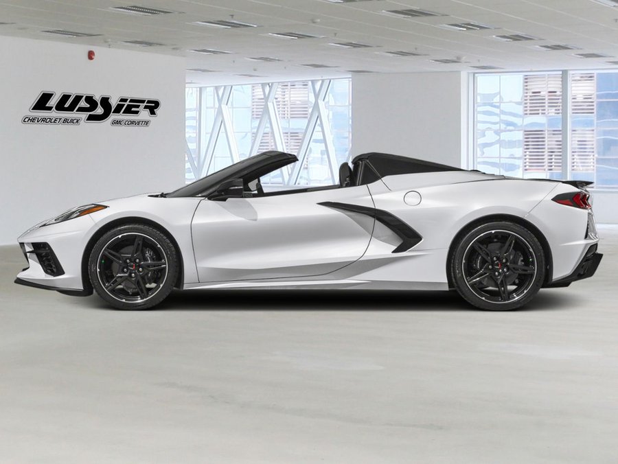 Chevrolet Corvette Stingray cabriolet 2 portes avec 2LT 2025 Blanc arctique