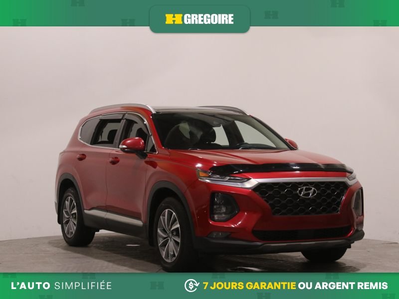 2020 Hyundai Santa Fe Red Saint-Eustache - photo #0