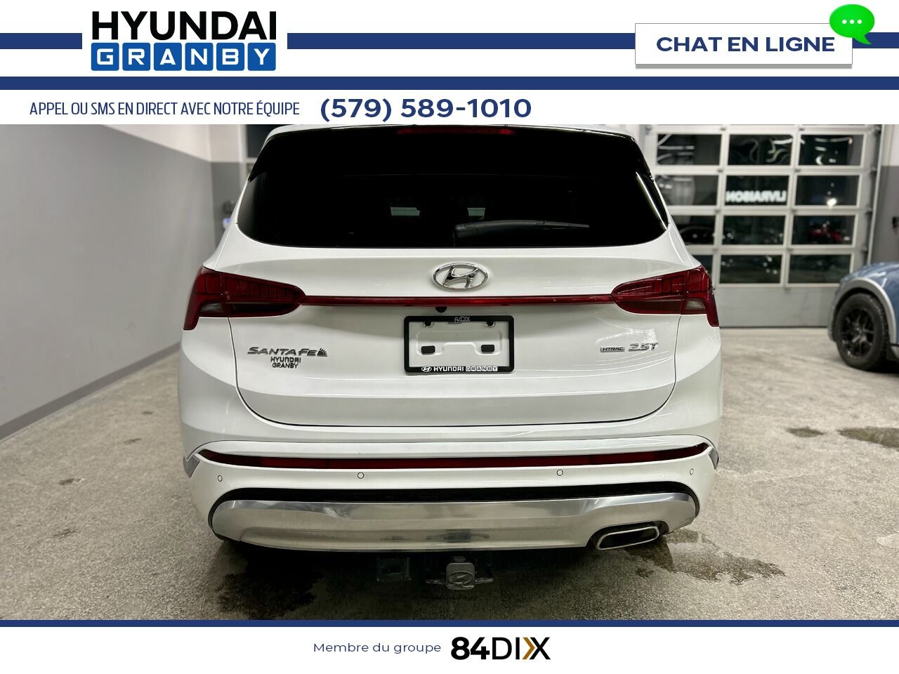 Hyundai Santa Fe 2022 Blanc Granby - photo #5