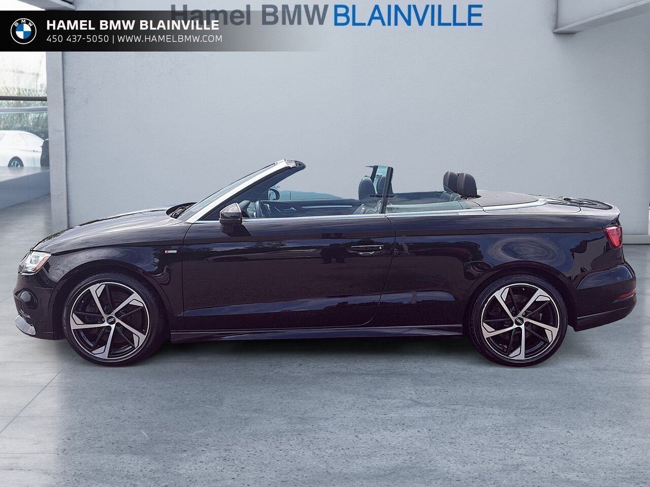 2019 Audi A3 cabriolet Progressiv 45 TFSI quattro Black Blainville - photo #1