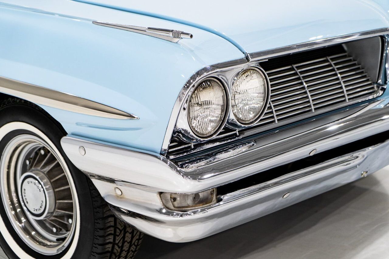 1961 Pontiac Bonneville **PRIX EN USD**C8 Suffix 389cu.in. TriPower 4 Speed Blue Montreal - photo #34