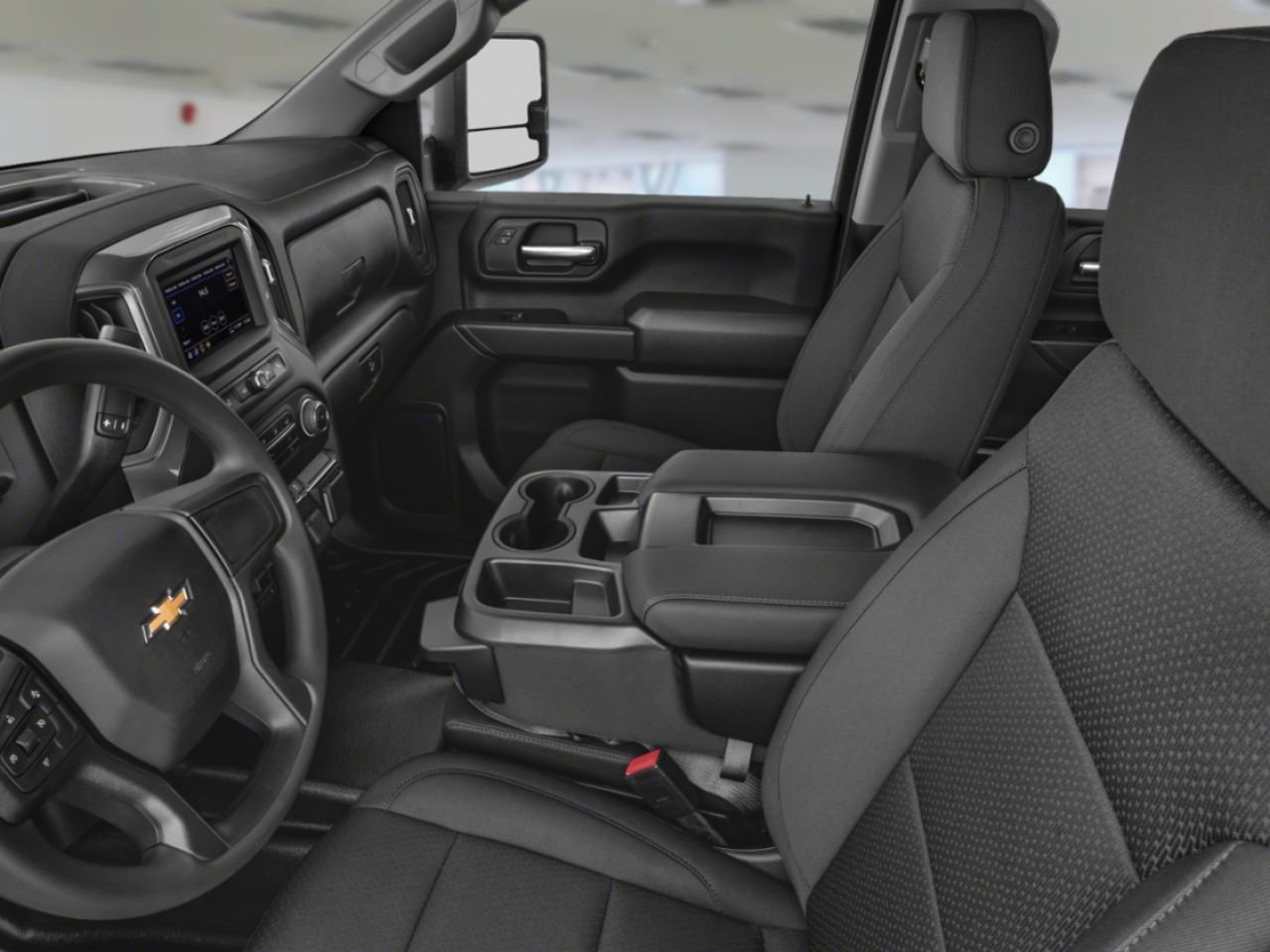 CHEVROLET SILVERADO Custom cabine multiplace 4RM 172 po 2026 Gris Sherbrooke - photo #9