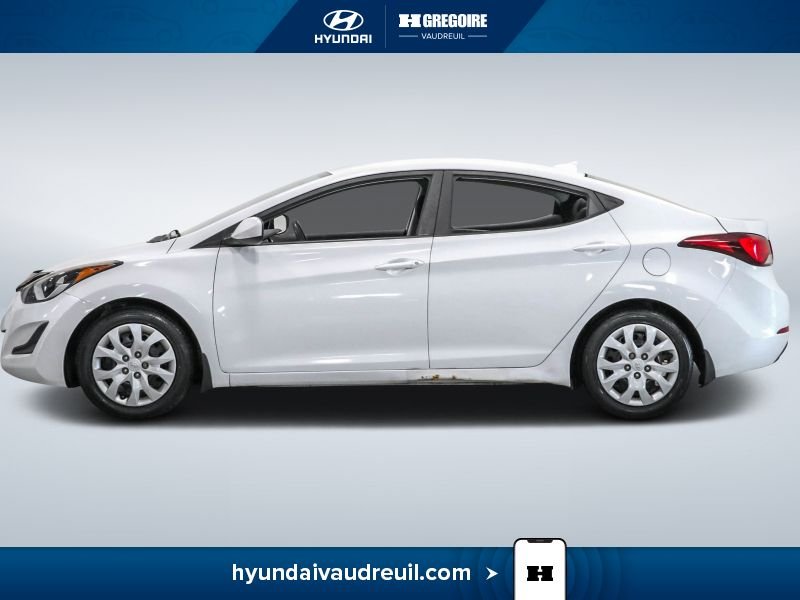 2016 Hyundai Elantra White Laval - photo #5