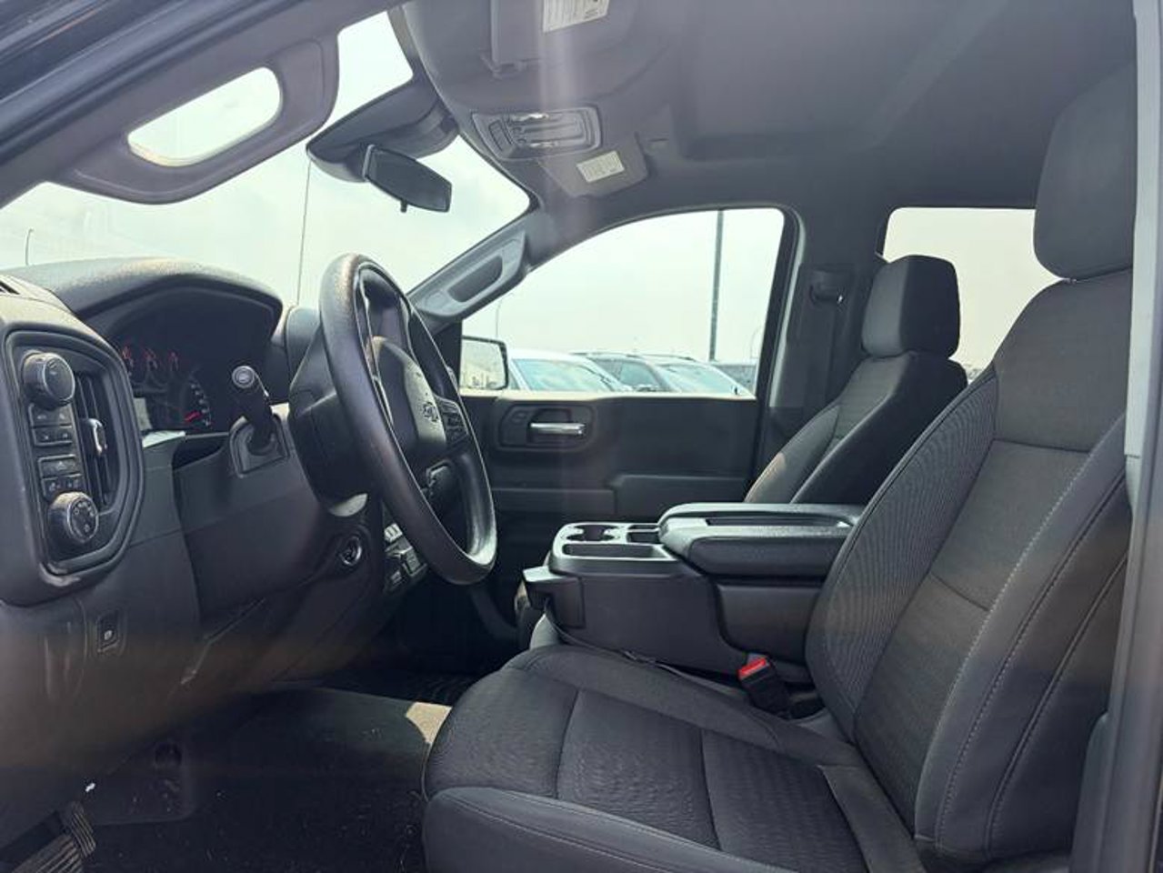 2024 Chevrolet Silverado 1500 4WD Crew Cab 147 Custom Trail Boss Black Sherwood Park - photo #5