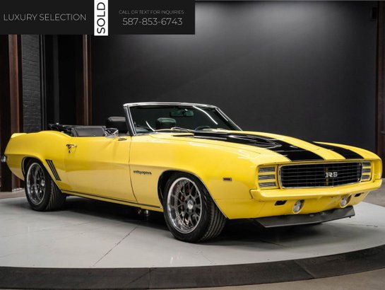 1969 Chevrolet Camaro 1969 Yellow