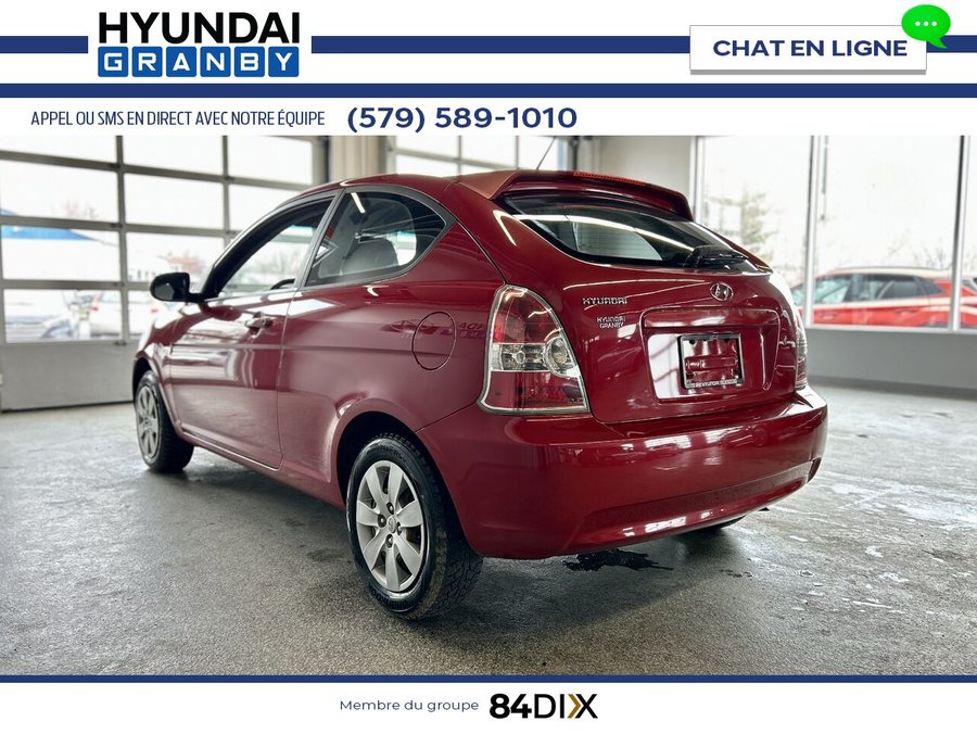 2011 Hyundai Accent 2011 Red