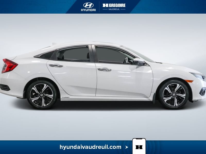2016 Honda Civic White Blainville - photo #12