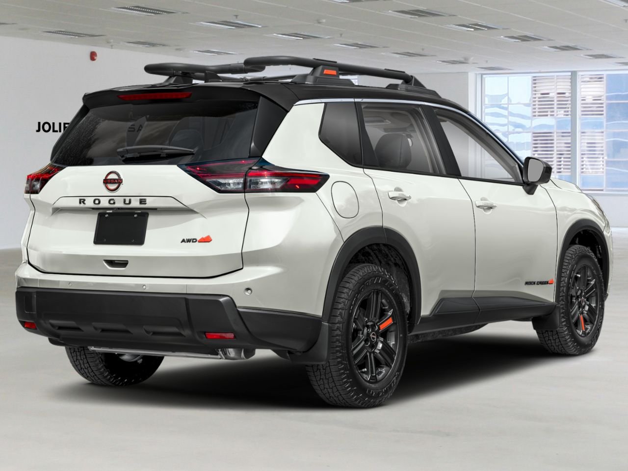 NISSAN Rogue 2026 Blanc Everest triple couche deux tons Joliette - photo #1
