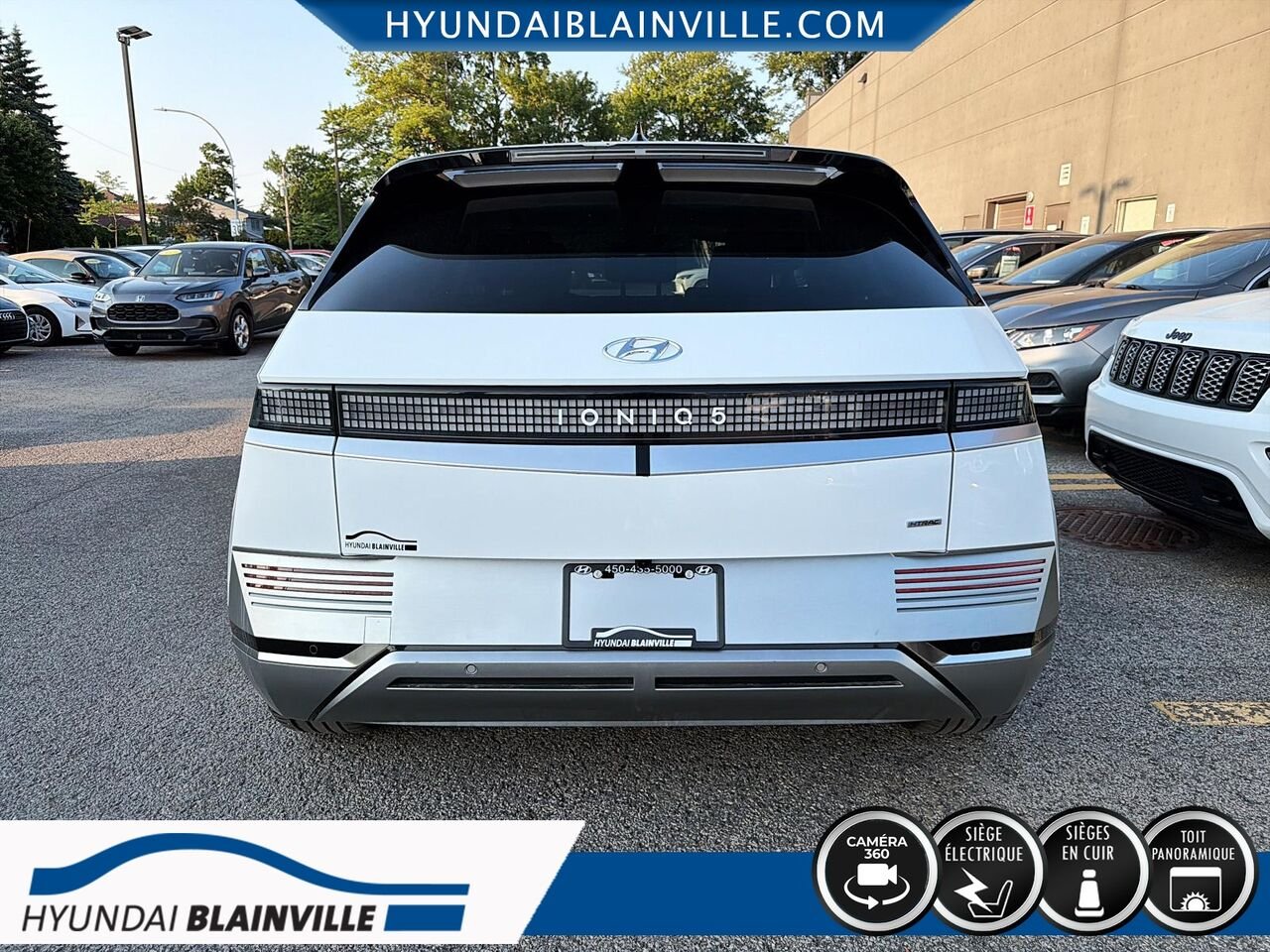 Hyundai IONIQ 5 2023 Blanc Blainville - photo #4