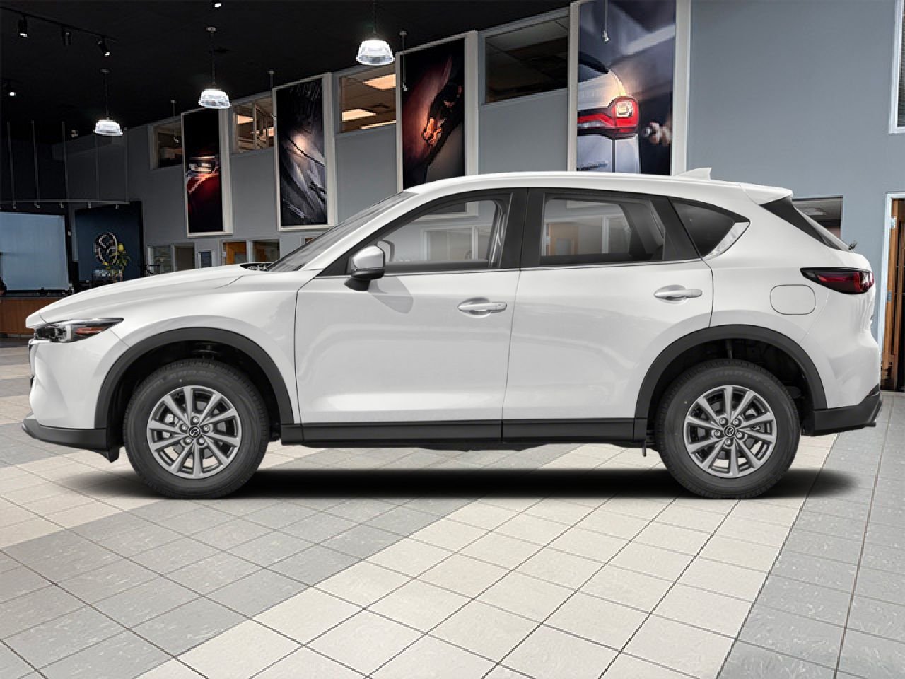 MAZDA CX-5 2025 Blanc rhodium métallisé Notre-Dame-des-Prairies - photo #1