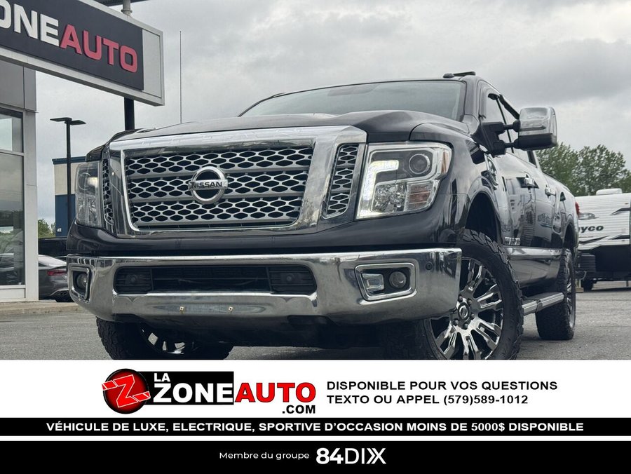 Nissan Titan XD Cummins 2016 2016 Noir