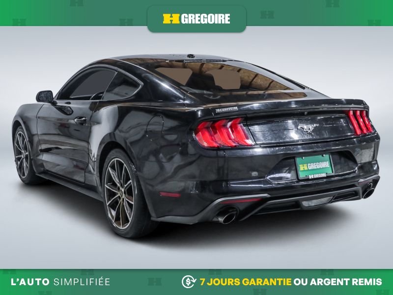 Ford Mustang 724509 | EcoBoost MAN AC GR ELEC MAGS CAM RECUL BLUETOOTH 2019 Noir Laval - photo #5