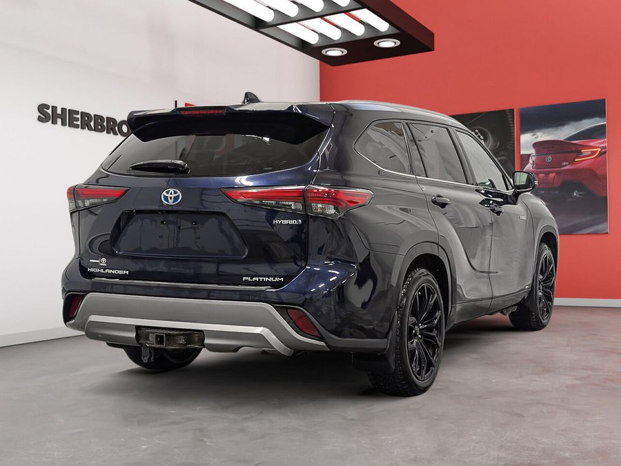 Toyota Highlander Hybride 2021 2021 Bleu