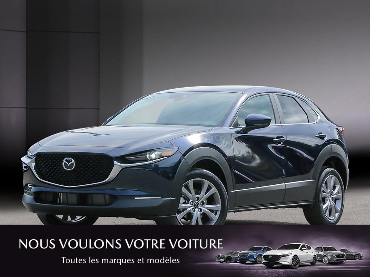 2026 Mazda CX-30 3MVDMBCL9TM223323 Deep Crystal Blue Mica Mirabel - photo #0