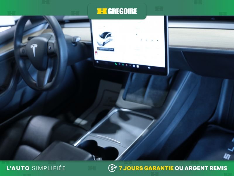 Tesla Model 3 821918 | Standard Range Plus AUTO AC CUIR TOIT NAV CAM RECU 2021 Blanc Laval - photo #22