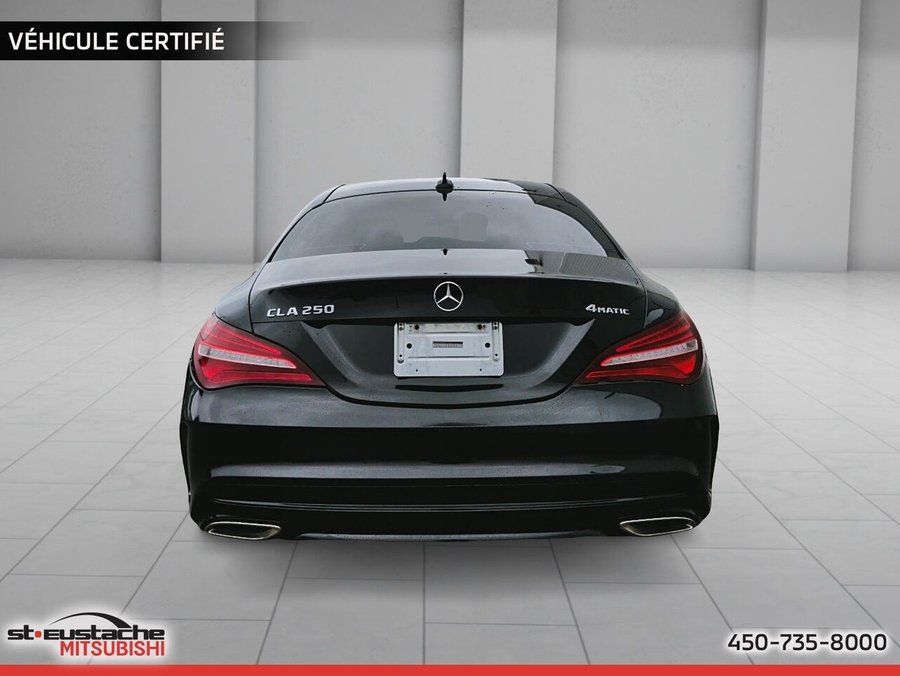 Mercedes-Benz CLA CLA 250 COUPÉ 4MATIC-CUIR-TOIT PANORAMIQUE-BANC CHAUFFANTS 2019 Noir