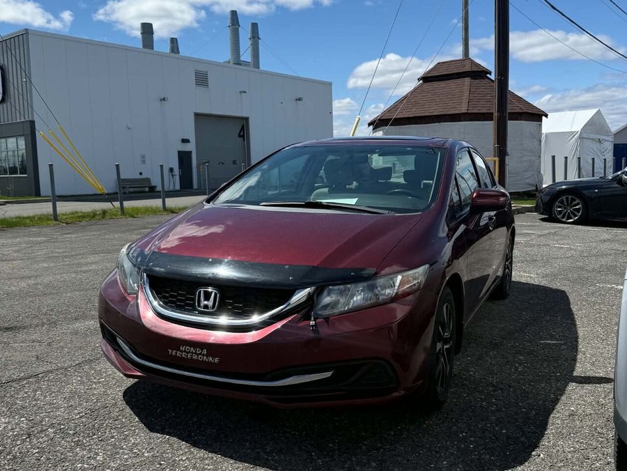 Honda Civic EX 2015 2015 Rouge