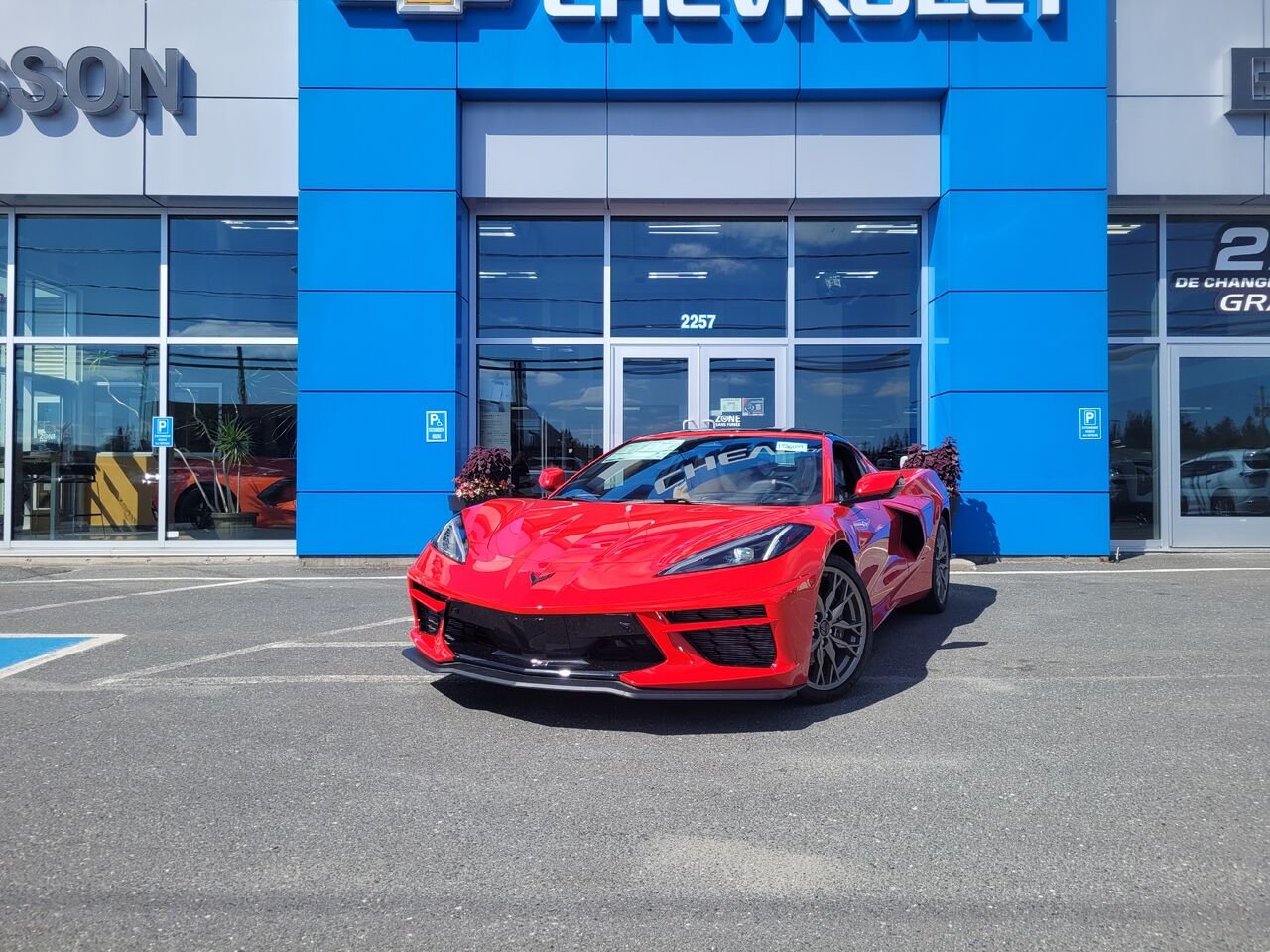 2026 Chevrolet Corvette Stingray coupé 2 portes avec 2LT TORCH RED Thetford Mines - photo #0