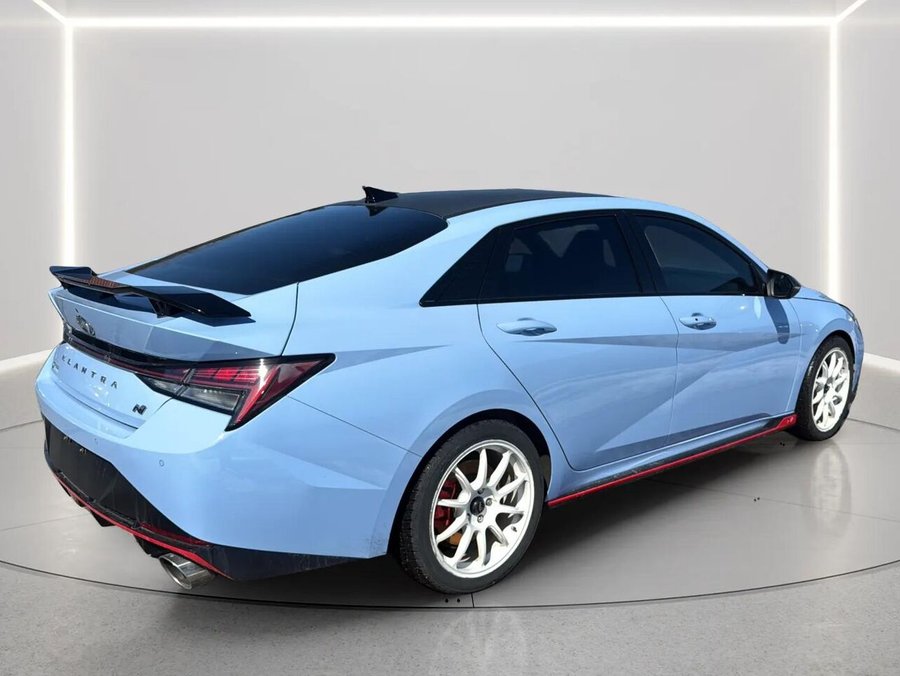 HYUNDAI ELANTRA N 2022 2022 Bleu