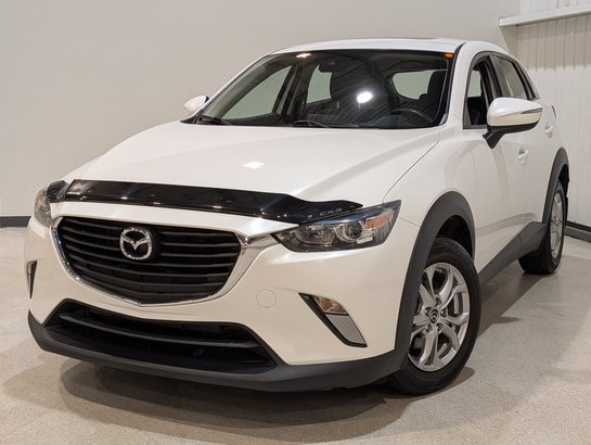 Mazda CX-3 GS-L Auto AWD, Cuir, Toit ouvrant, Navigation 2018 Blanc