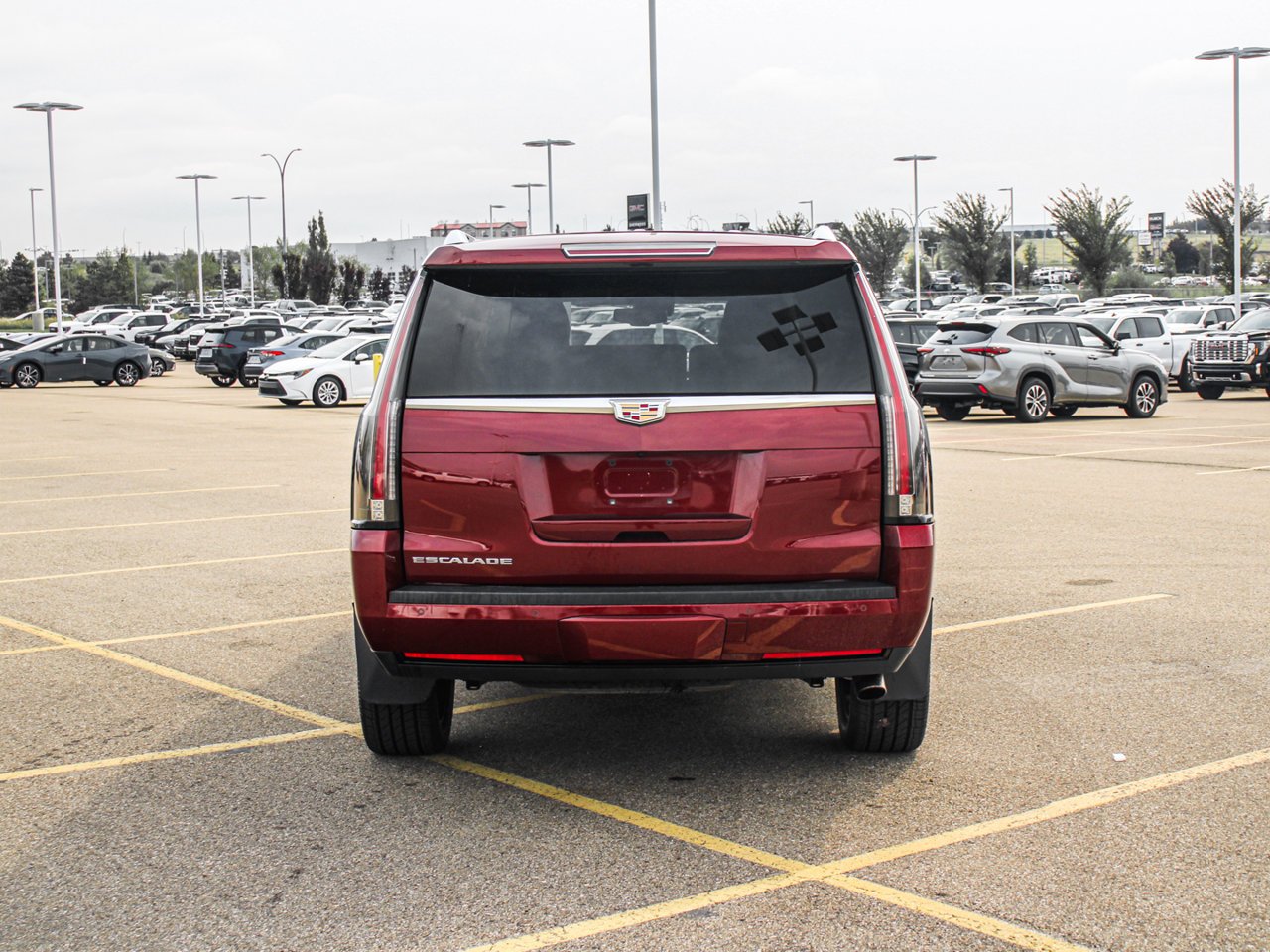 2016 Cadillac Escalade 4WD 4dr Premium Collection Red Passion Sherwood Park - photo #6