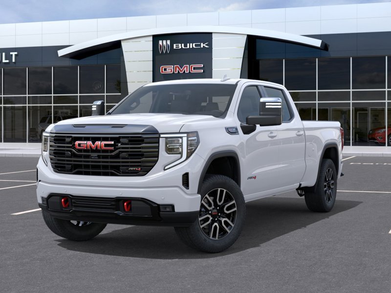 GMC Sierra 1500 AT4 cabine multiplace 4RM 157 po 2026 BLANC SOMMET Sherbrooke - photo #5