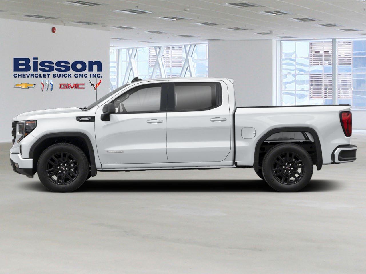 GMC Sierra 1500 Elevation cabine multiplace 4RM 157 po 2026 Blanc sommet Thetford Mines - photo #2