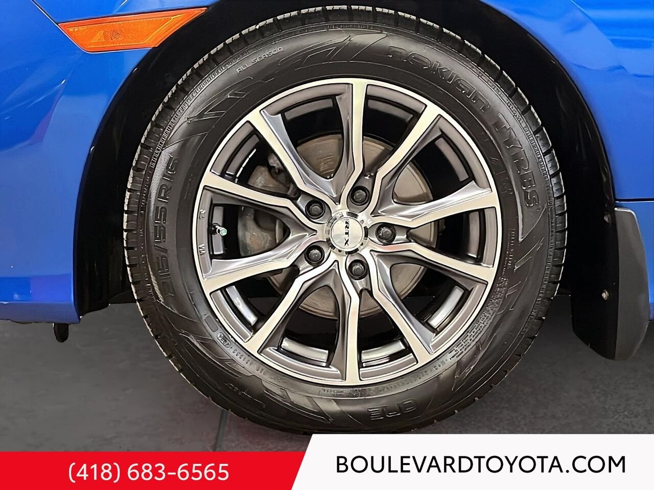 Honda Civic Berline 99922A-20 | LX 2019 Bleu Québec - photo #6