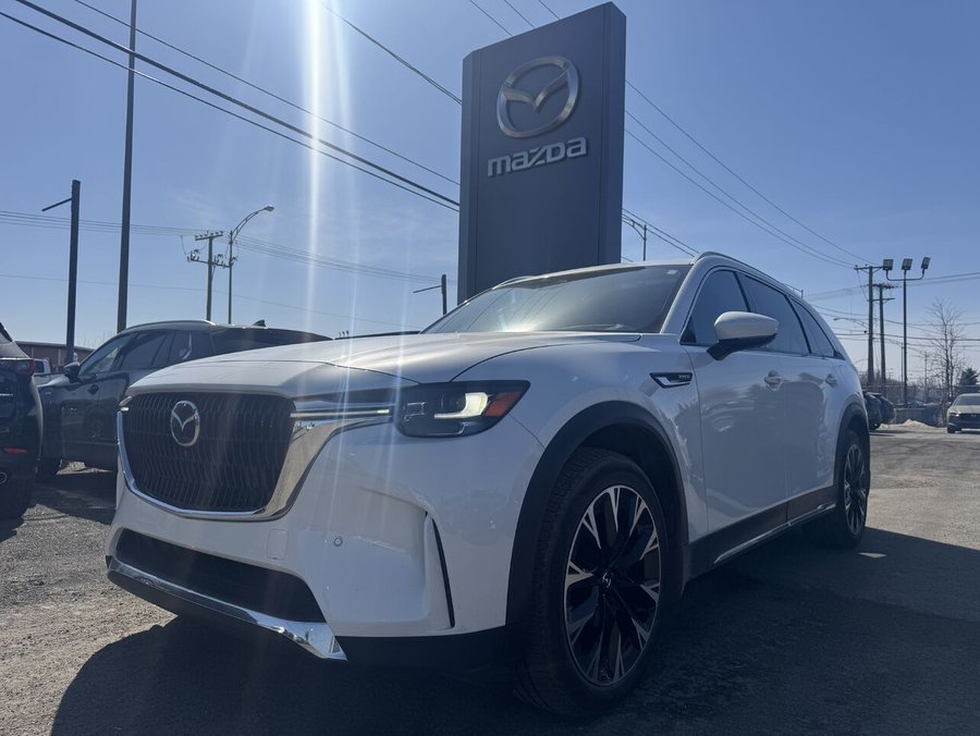 MAZDA CX-90 hybride rechargeable 2024 2024 Blanc rhodium métallisé