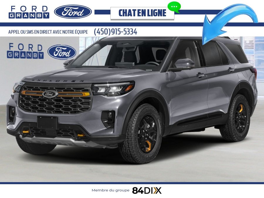 Ford Explorer Tremor 4RM 2026 Gris marais