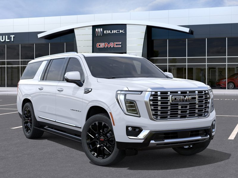 GMC Yukon XL 4 RM 4 portes Denali 2026 BLANC GLACIER, TRIPLE COUCHE Sherbrooke - photo #6