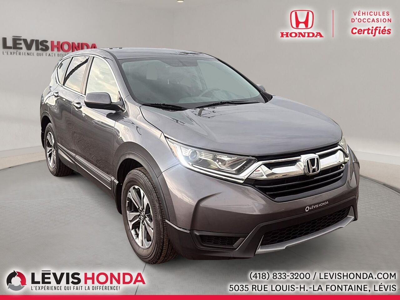 2017 Honda CR-V LX 2RM 2 RM 5 portes LX Grey Lévis - photo #4