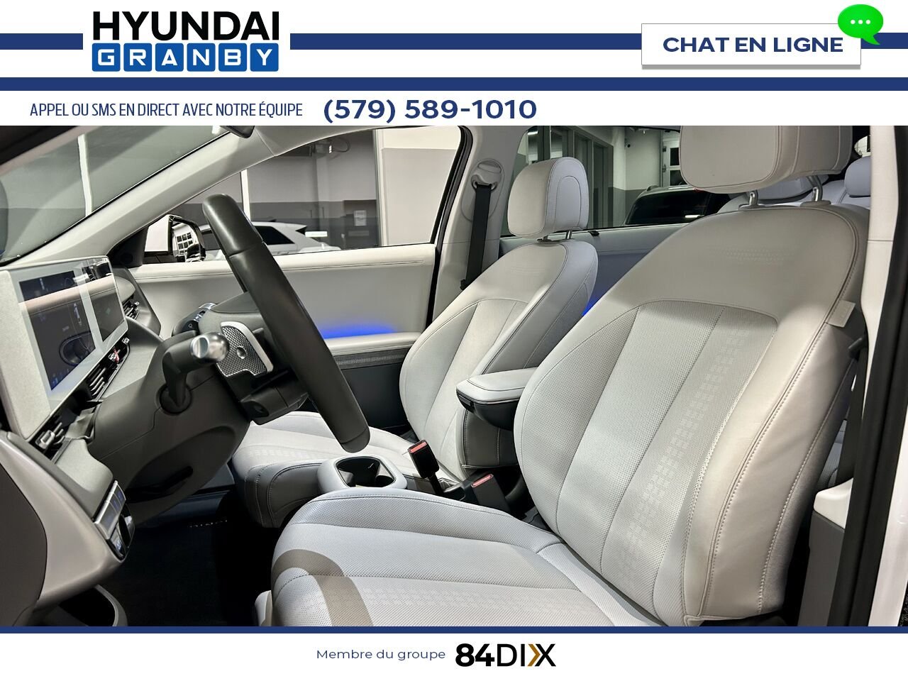 Hyundai IONIQ 5 2023 Blanc Granby - photo #12