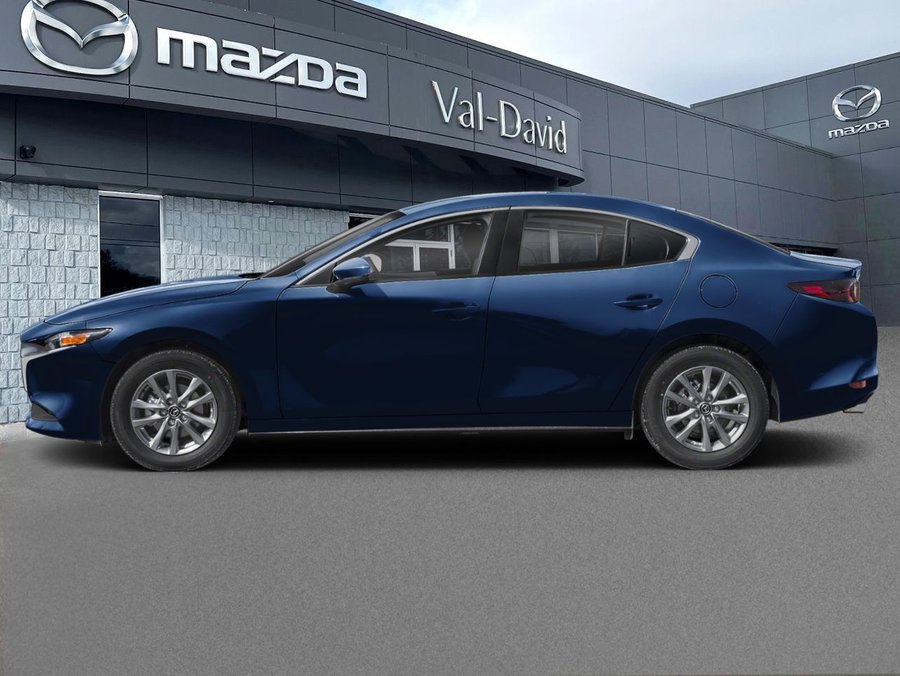 2026 Mazda Mazda3 GX TA, COMMANDE AUDIO AU VOLANT, Deep Crystal Blue Mica