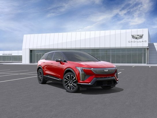 CADILLAC OPTIQ Sport haut de gamme 4 portes 2027 Teinte rouge éclatant